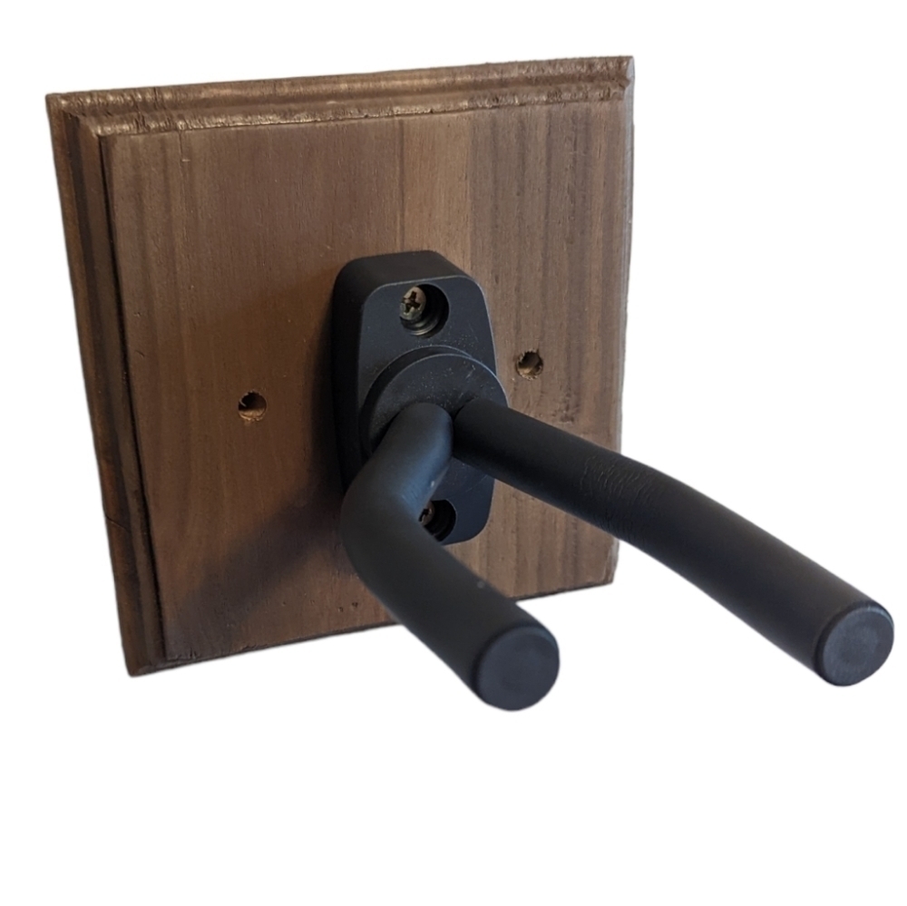 Handmade Wooden Guitar Wall Hanger/Mount- Adjustable For Acoustic/Electr…